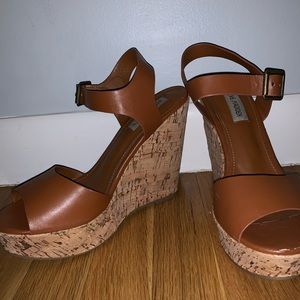 Steve Madden Cork Wedges